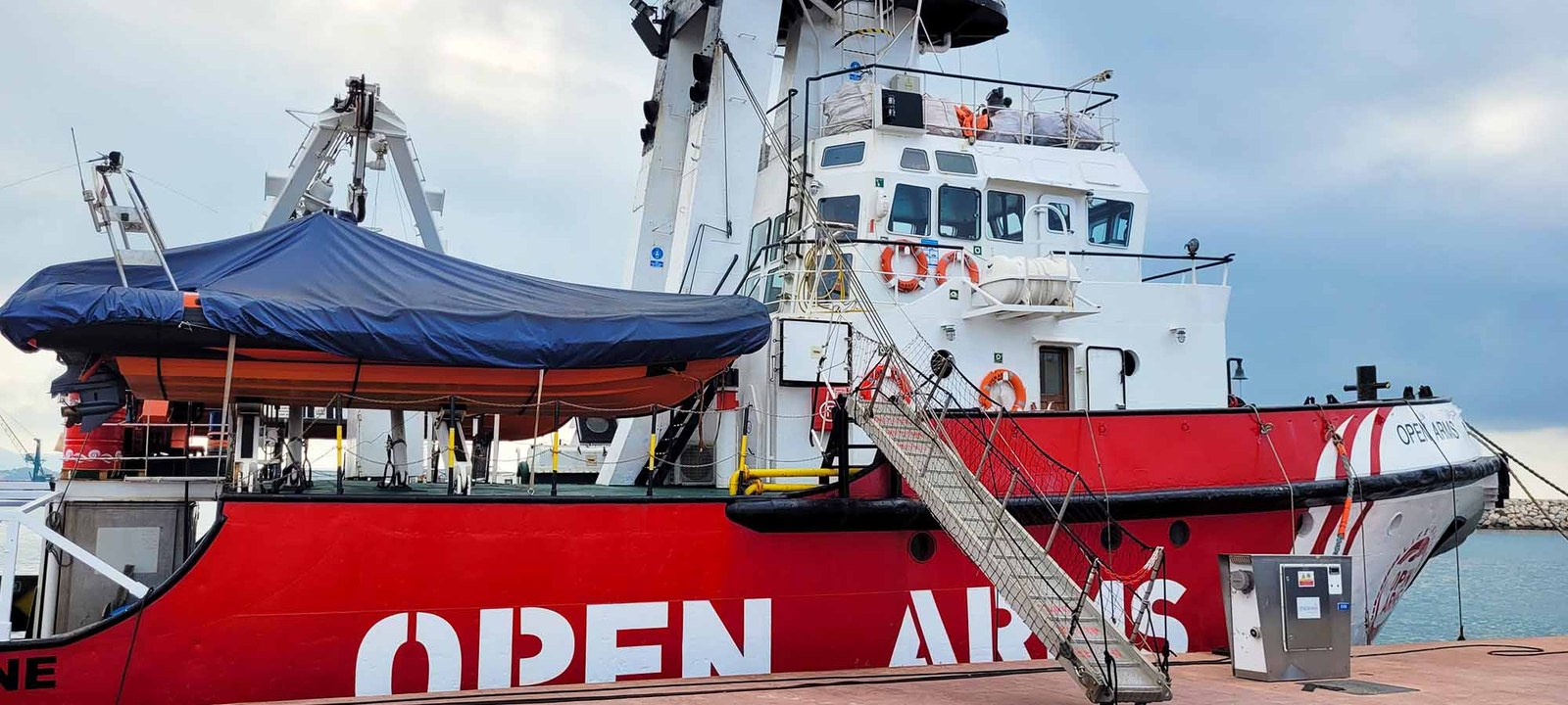 Innovative technology to reduce fuel consumption of humanitarian ship Open Arms
