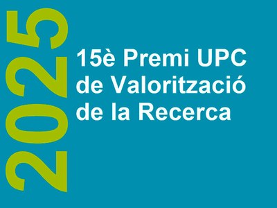 Nova edició del Premi UPC a la Valorització de la recerca, amb el suport de Fractus