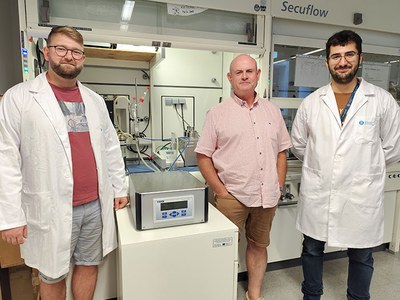 Researchers design a catalyst to produce industrial chemicals from greenhouse gases